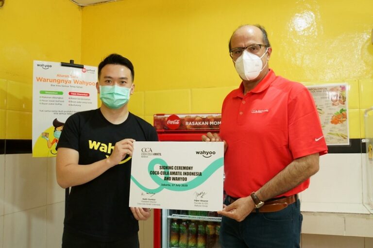 Amatil X Dukung Wahyoo Dorong Pelayanan Warung Gunakan Digitalisasi