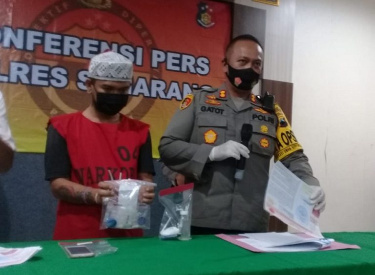 Tanam Sabu-Sabu di Bawah Rambu KA di Ambarawa, Karyawan Laundry Ditangkap Tanam Sabu-Sabu di Bawah Rambu KA di Ambarawa, Karyawan Laundry Ditangkap