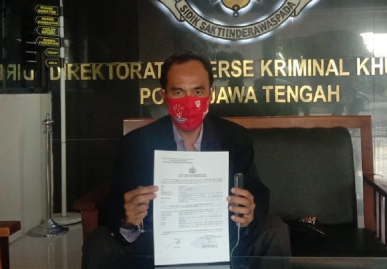 AMP Laporkan Dugaan Korupsi Pemdes Gongseng Pemalang