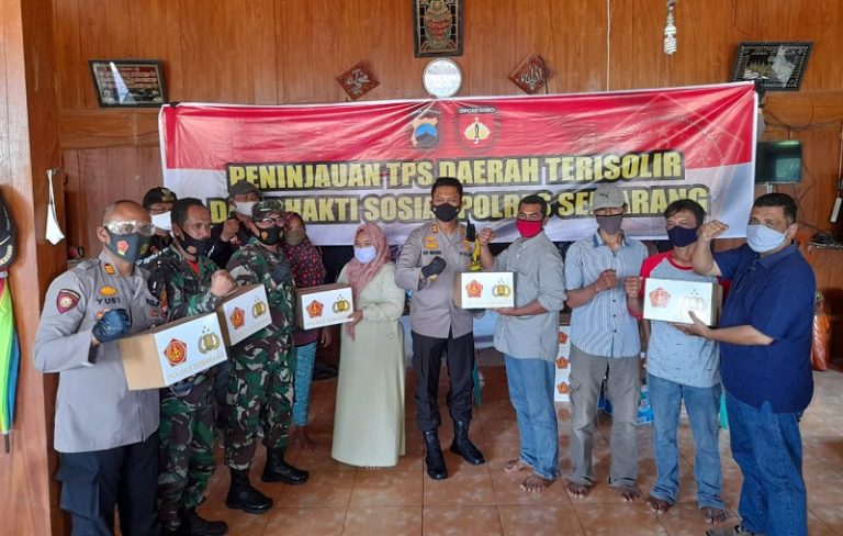 Kapolres Semarang bersama Dandim Cek TPS Terisolir di Pringapus