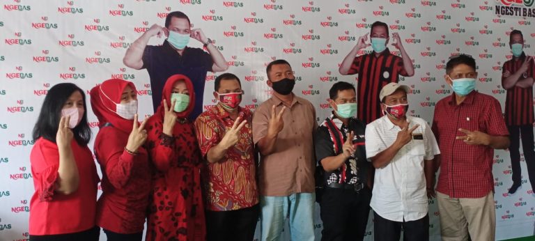 Pedagang Pasar Kabupaten Semarang Kompak Menangkan Ngesti-Basari