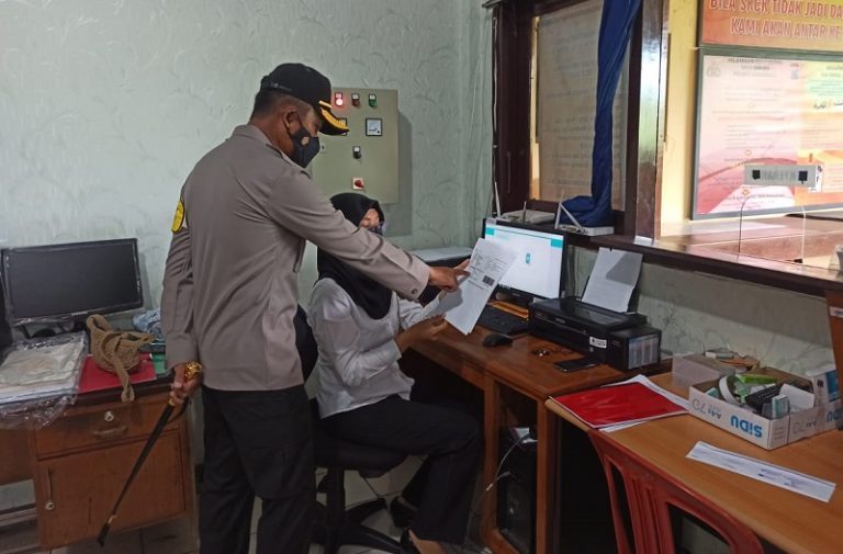 Polres Semarang Wujudkan Inovasi Baru Pelayanan SKCK di Masa Pandemi