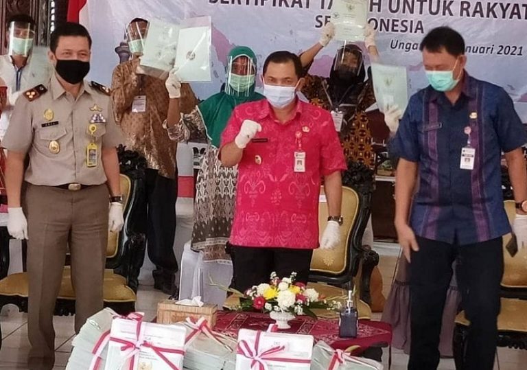 Program PTSL 2020 Kabupaten Semarang Selesaikan 26.130 Lembar Sertifikat