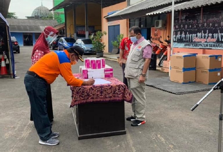 Terima 5.000 Alat Rapid Tes Antigen Bantuan BNPB, Edukasi Prokes Tetap Diintensifkan