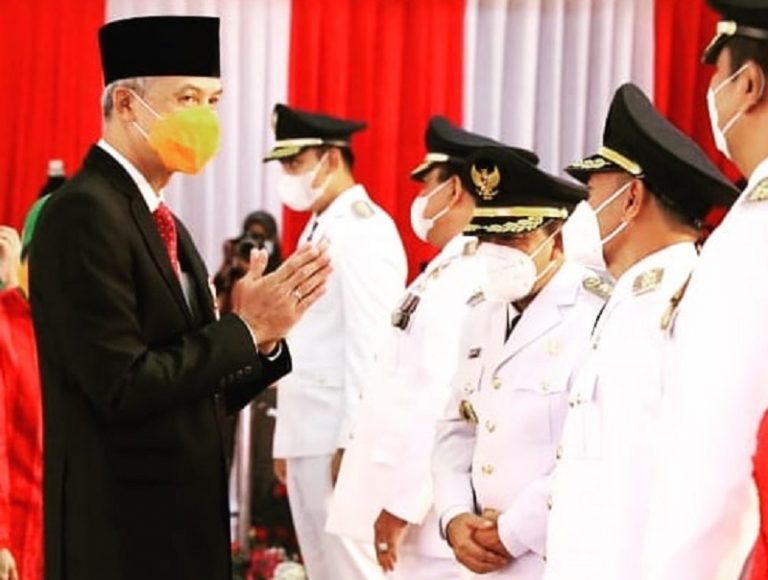 Kutip Pesan Bung Karno, Ganjar Ingatkan Kepala Daerah Pelayan Rakyat