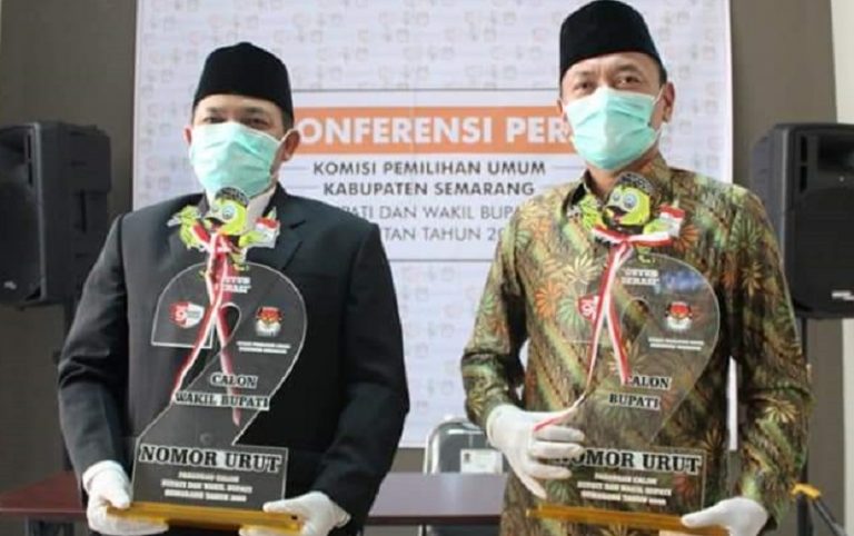 Pelantikan Bupati dan Wabup Semarang Digelar Jumat Besok Secara Virtual