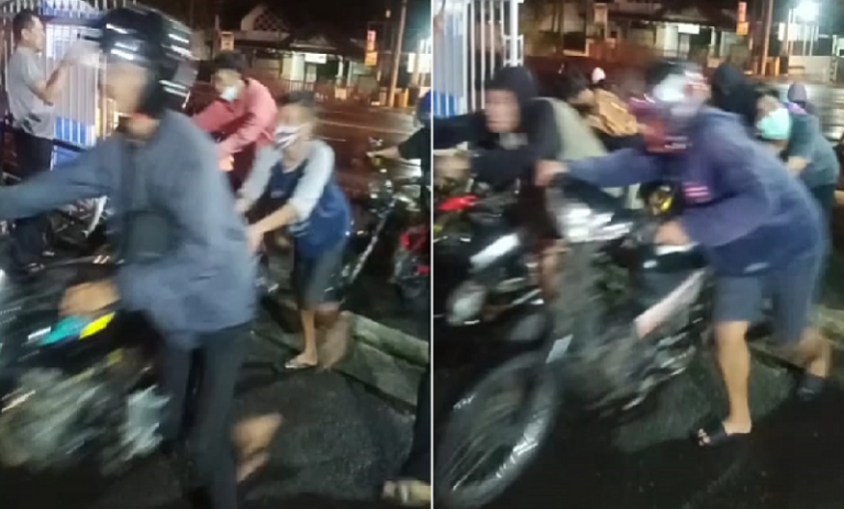Balapan Liar di Ungaran Kembali Dirazia, Puluhan Disanksi Tuntun Motor Sejauh 2 Kilometer