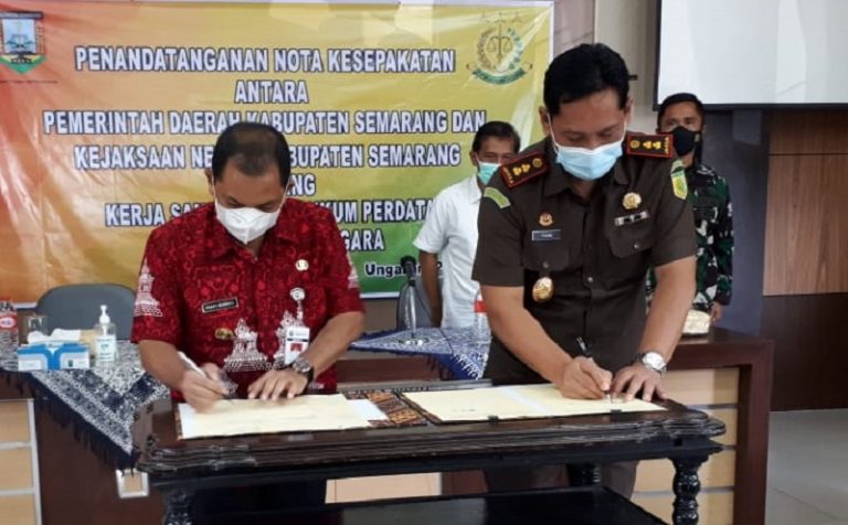 Pemkab Semarang Kerja Sama Kejari Optimalkan Good Governance