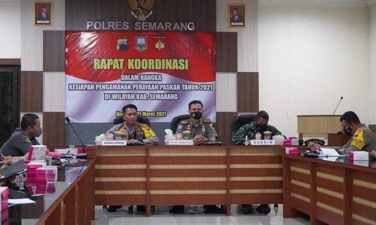 Peringatan Wafatnya Isa Almasih dan Paskah, Polres Semarang Perketat Pengamanan Gereja