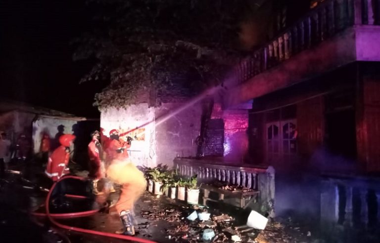 2 Pabrik Tahu dan Rumah Warga Gedanganak Terbakar, 800 Juta Rupiah Ludes