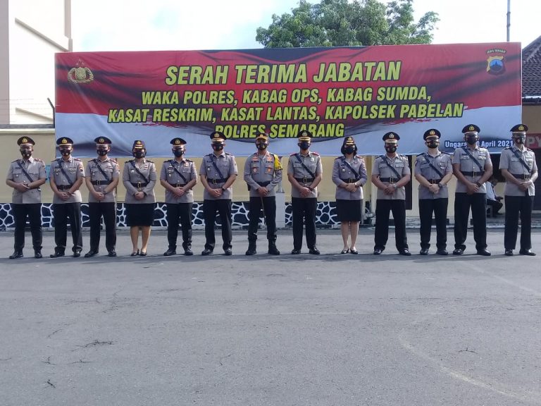 Enam PJU Polres Semarang Dirotasi, Kapolres: Pejabat Baru Harapan Baru
