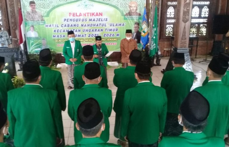 Bupati Semarang Ajak MWC NU Ungaran Timur Tekan Penyebaran Covid-19