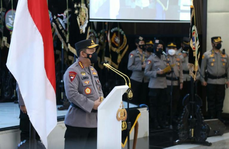 Pelantikan AS SDM, Kapolda Aceh dan Kadiv TIK: Kapolri Minta Dukung Tuntaskan Covid-19