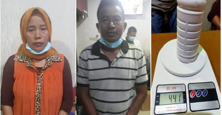 Kakak Beradik Selundupkan Sabu-Sabu 441,21 Gram dalam Botol Susu
