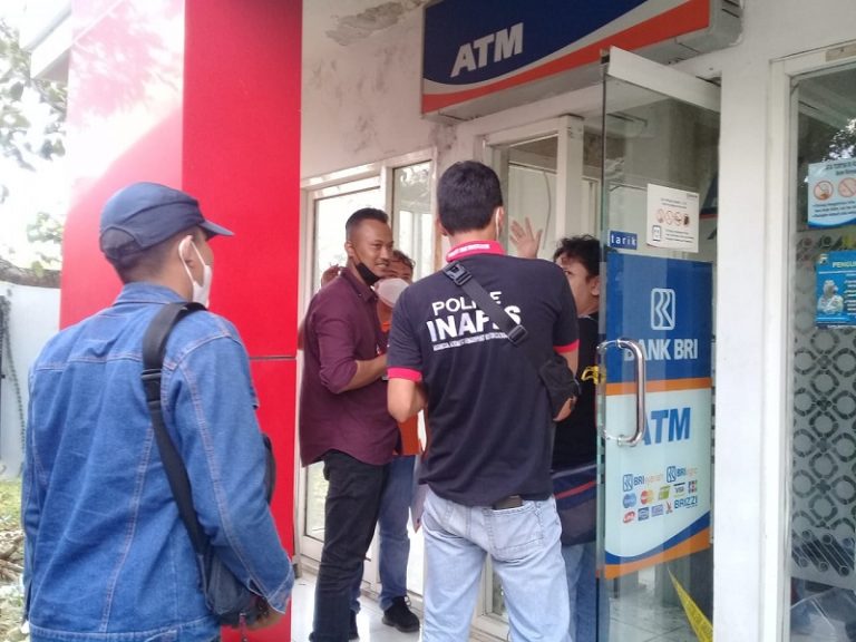 ATM BRI Kantor Samsat Ungaran Dibobol, Pelaku Terekam CCTV