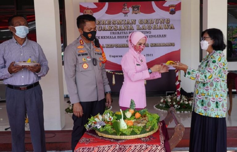 Kapolres Semarang Berharap TK Kemala Bhayangkari Jadi Pelopor Tertib Lalin