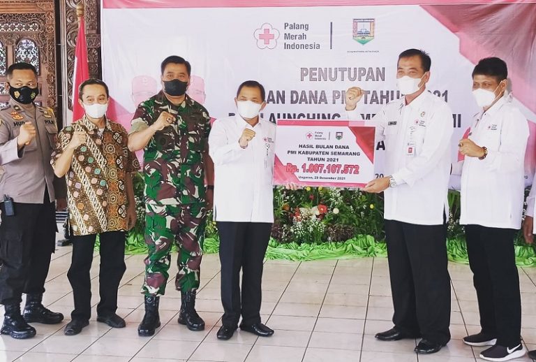 Penggalangan Dana PMI Kabupaten Semarang Capai Rp 1 Miliar Lebih