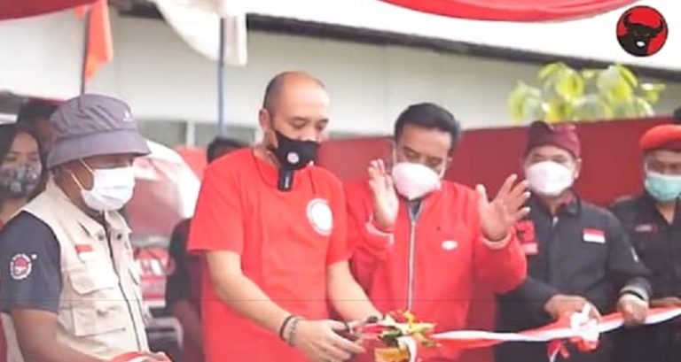 Posko Mudik Lebaran DPC PDI Perjuangan Kabupaten Semarang Siapkan Tempat Tidur hingga Tambal Ban