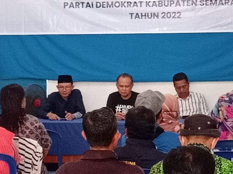 AHY Presiden Menggema di Hahal Bihalal DPC Demokrat Kabupaten Semarang