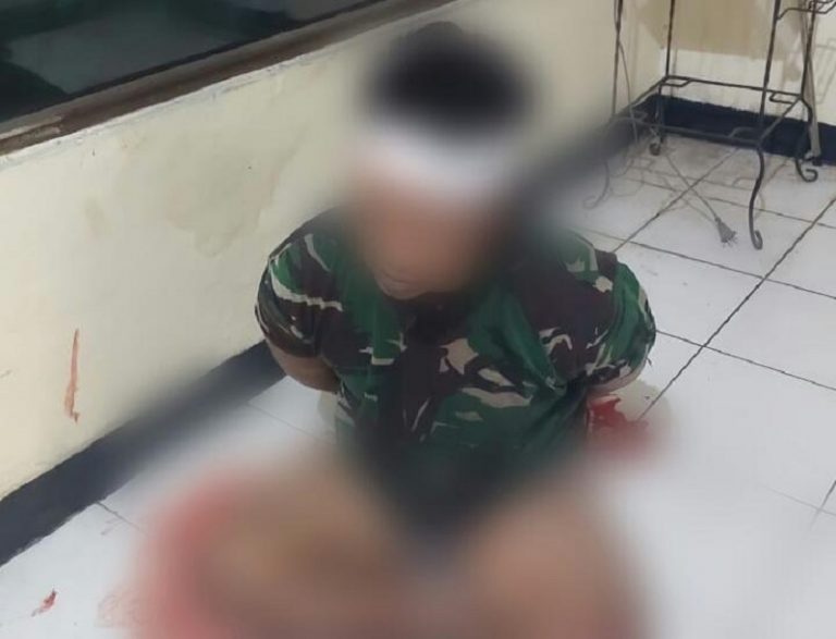 Kepergok Bobol SD, Perampok Bersenjata Tajam Duel Kadus di Jambu