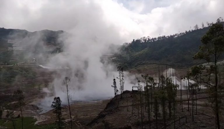 Status Gunung Dieng Naik Jadi Waspada, BPBD Imbau Jauhi Kawah Sileri