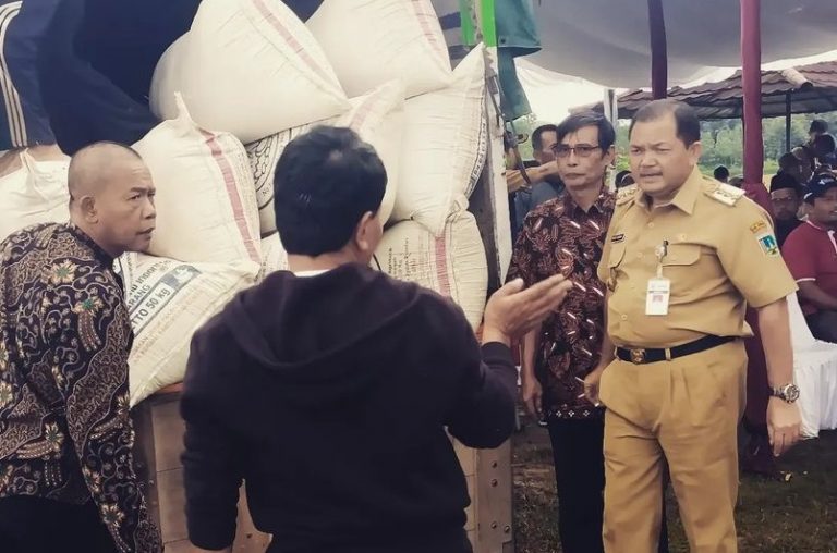 Panen Raya Padi Kelomtan Pangudi Tani Desa Boto Bancak Menarik Perhatian Mentan