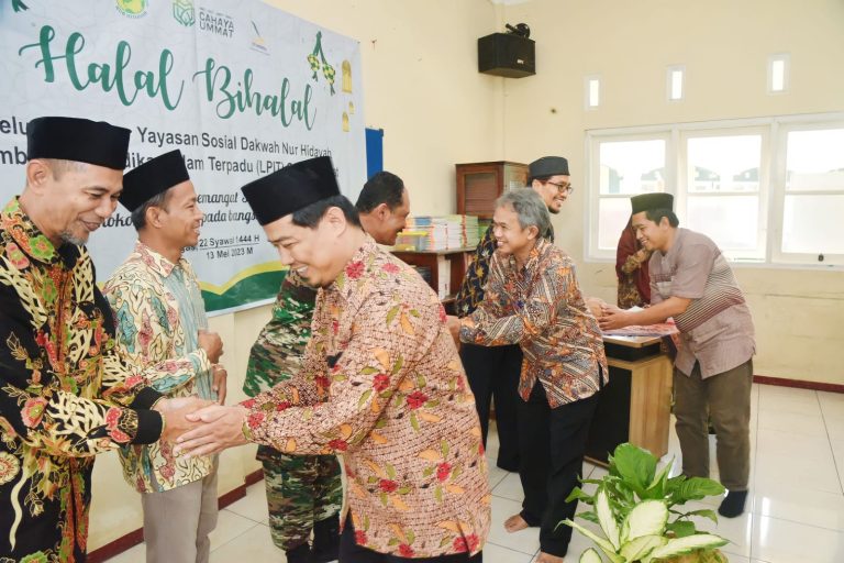 Silaturahmi Tumbuhkan Wawasan Kebangsaan di Halal Bihalal Yayasan Sosial Dakwah Nur Hidayah Bergas