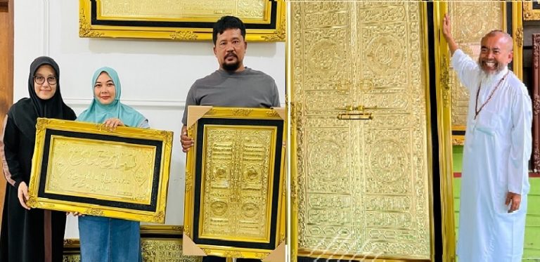 Warga Lampung Cari Souvenir, Teringat Kaligrafi Kuningan Syekh Puji