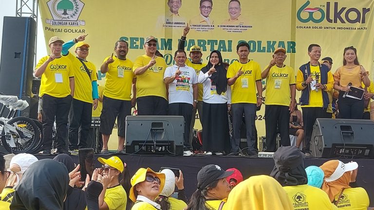 Perayaan HUT ke-60 Partai Golkar, Pengurus dan Kader Solid Memenangkan Paslon Ngesti-Arifah
