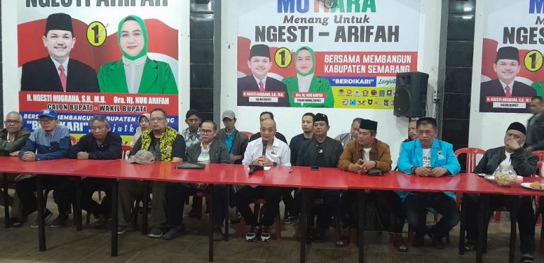 Survei Pilbup Semarang: Ngesti-Arifah 84,8%, Huda–Yarmuji Dikalahkan Pemilih Bimbang